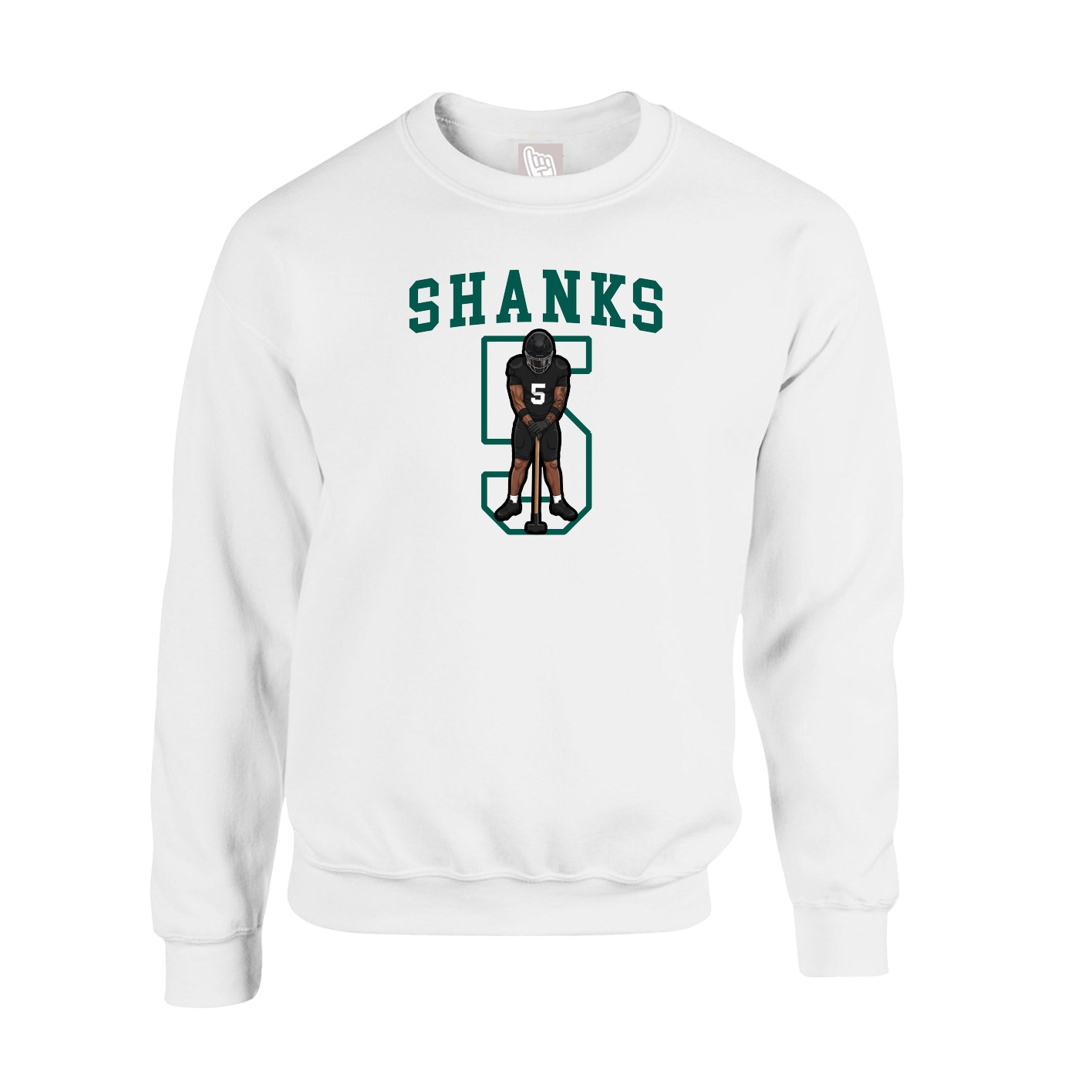 Fleece Crew — Shirsey in White