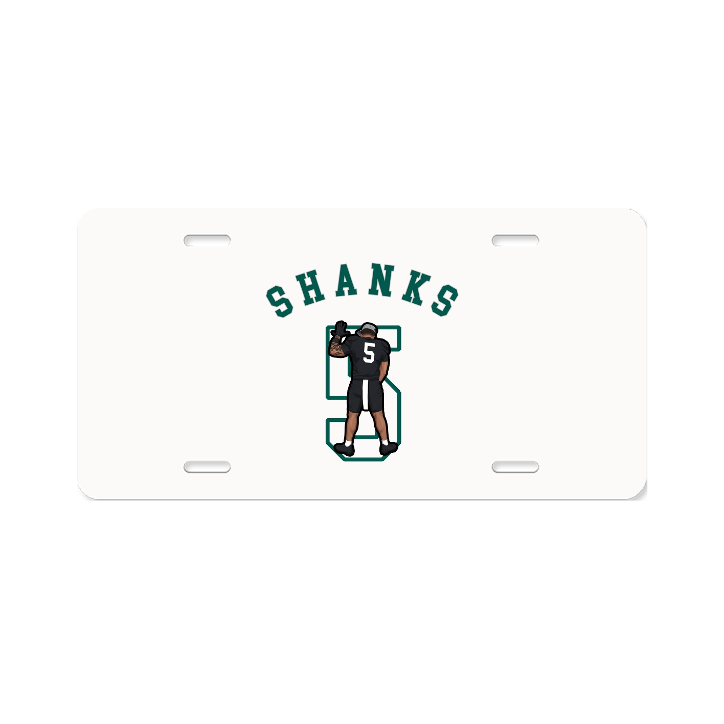 License Plate — Shirsey Arch in Classic