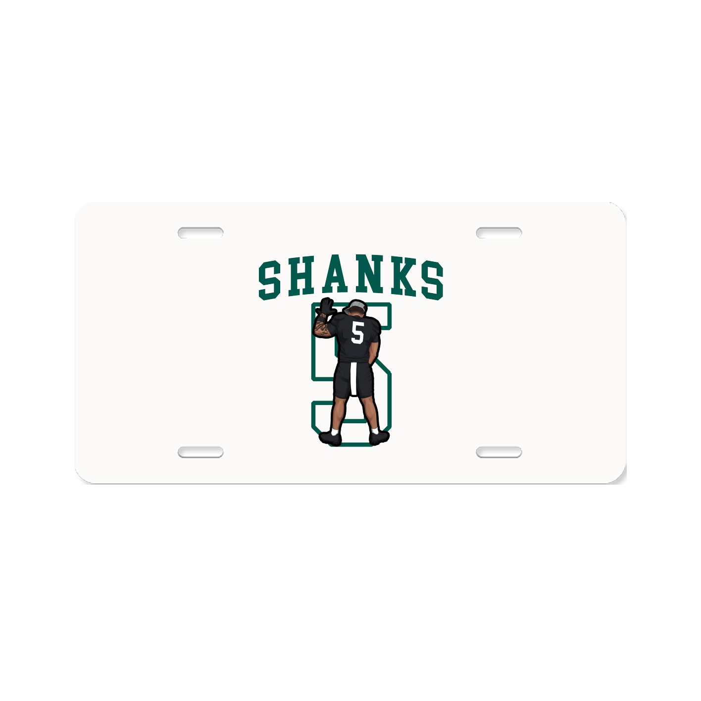 License Plate — Shirsey in Classic