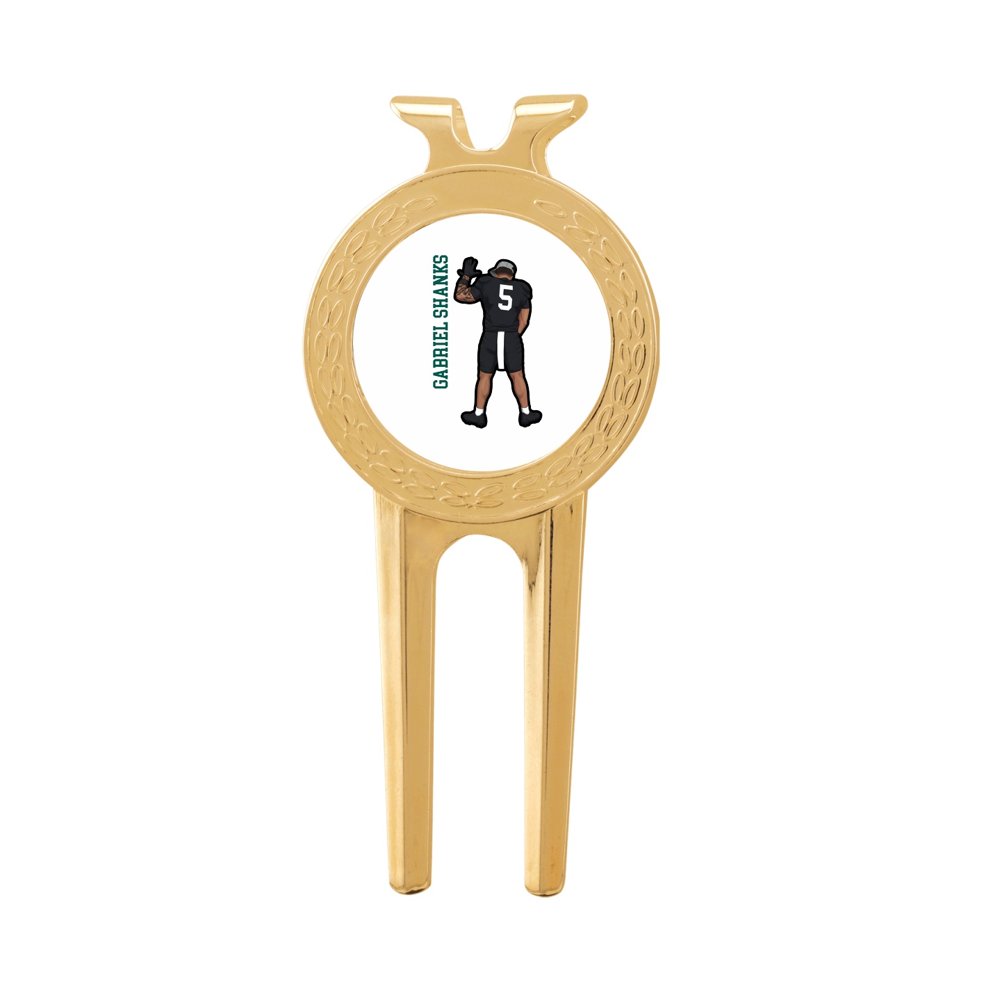 Divot Tool with Ball Marker — Name Vertical in Classic