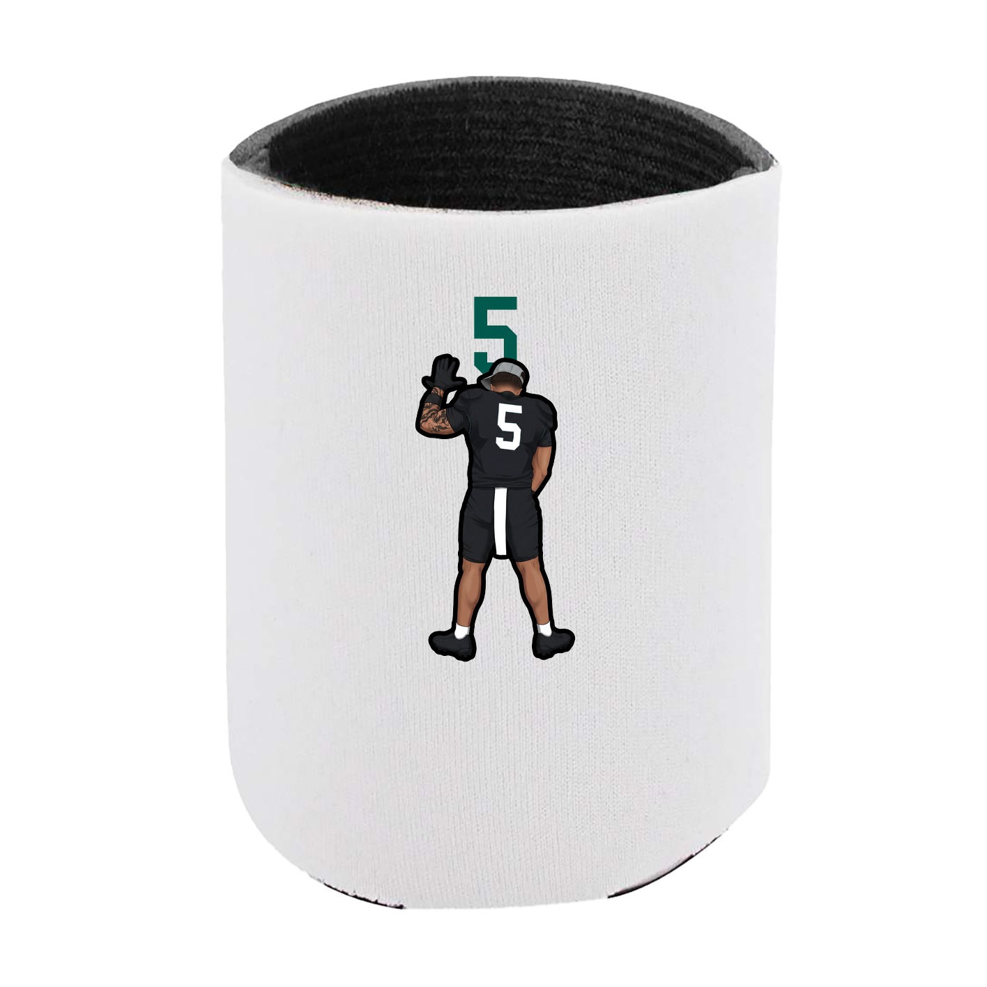 Can Holder — Number Top in White