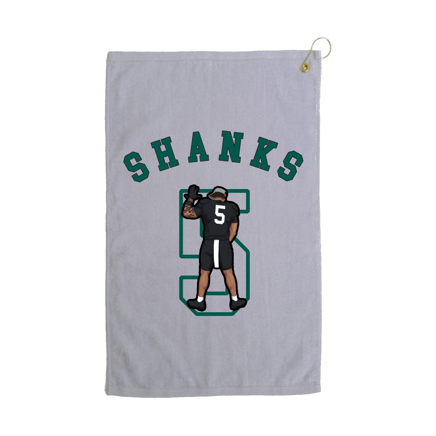 Golf Towel — Shirsey Arch in Grey