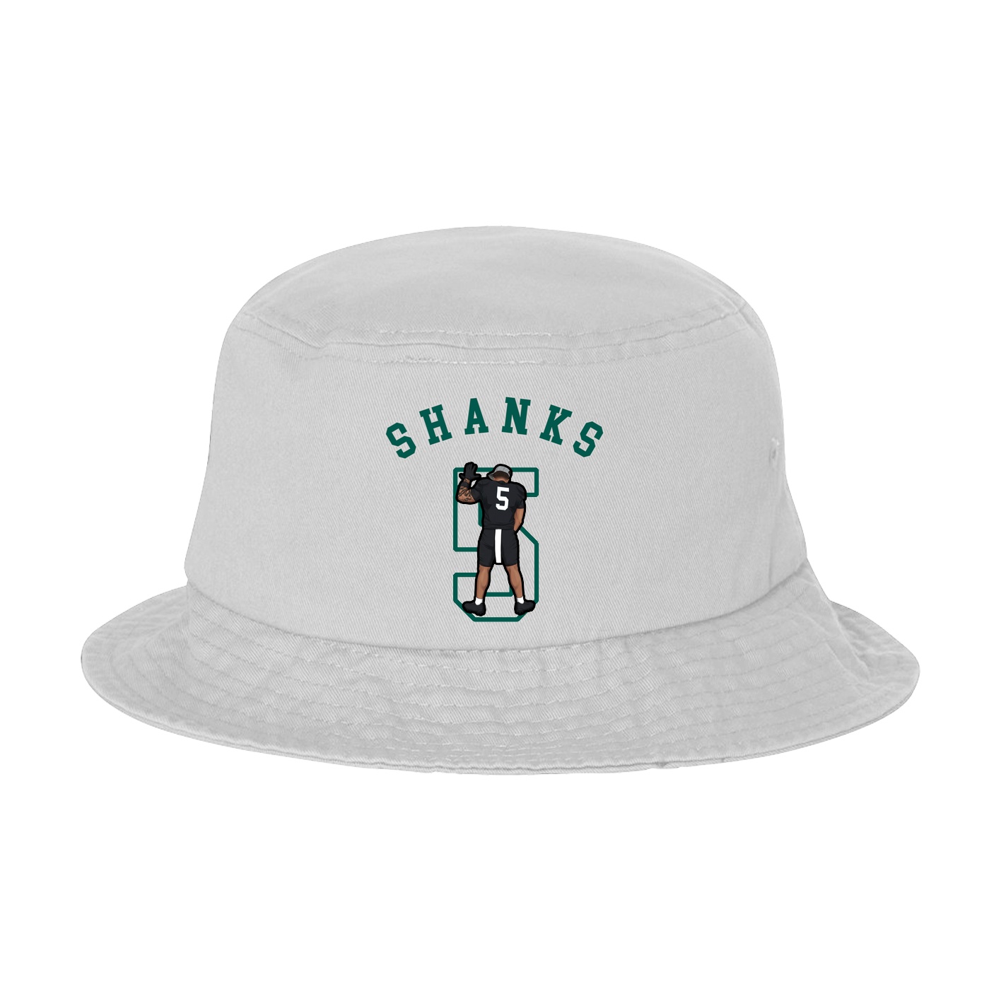 Bucket Cap — Shirsey Arch in White