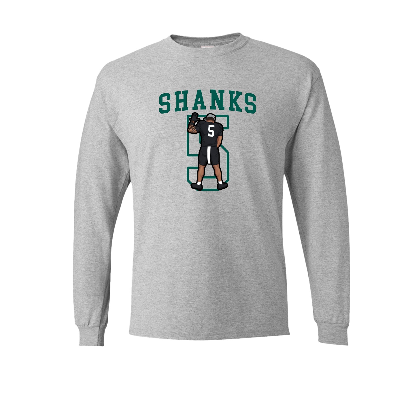 Long Sleeve Tee — Shirsey in Grey