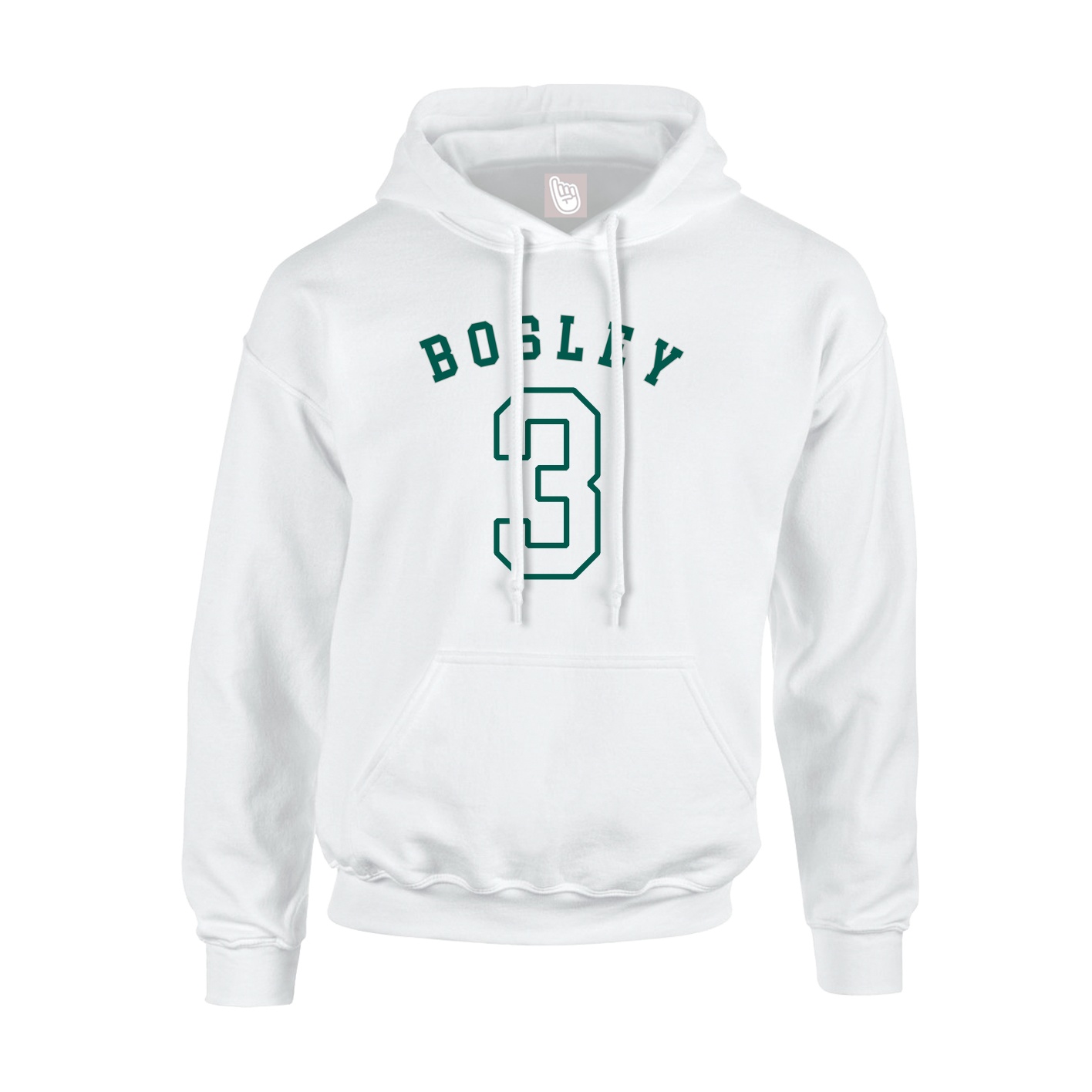Hoodie — Shirsey Arch in White