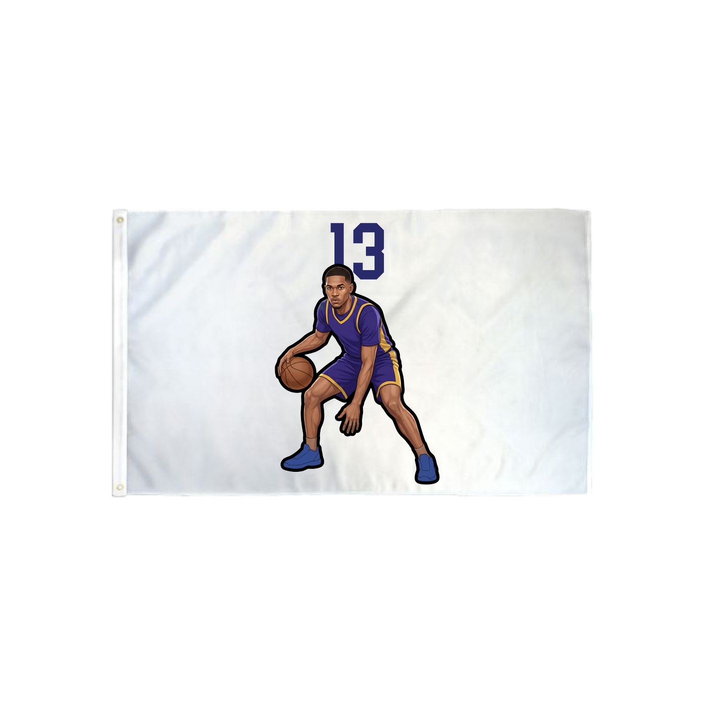 3x5 Flag — Number Top in Classic