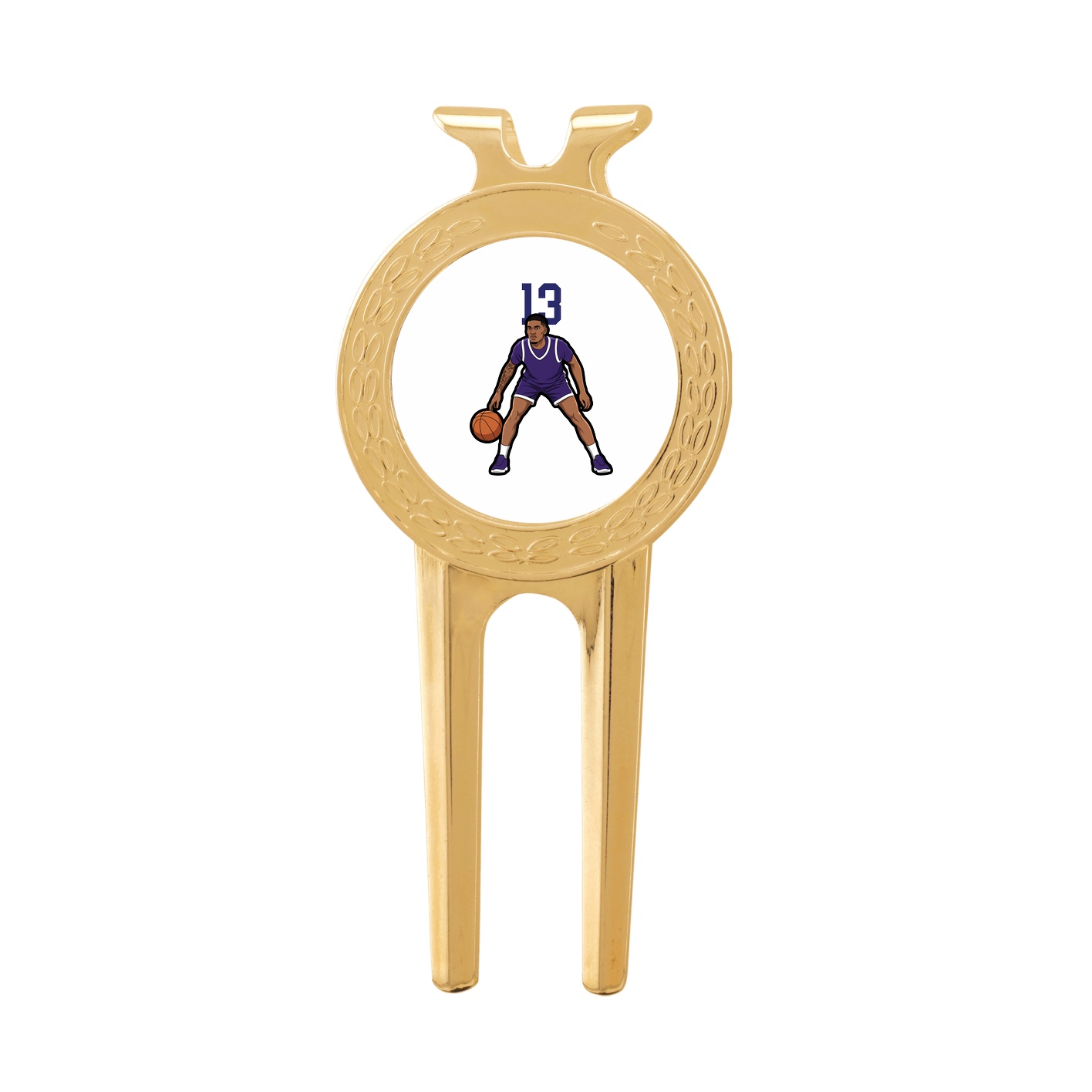 Divot Tool with Ball Marker — Number Top in Classic