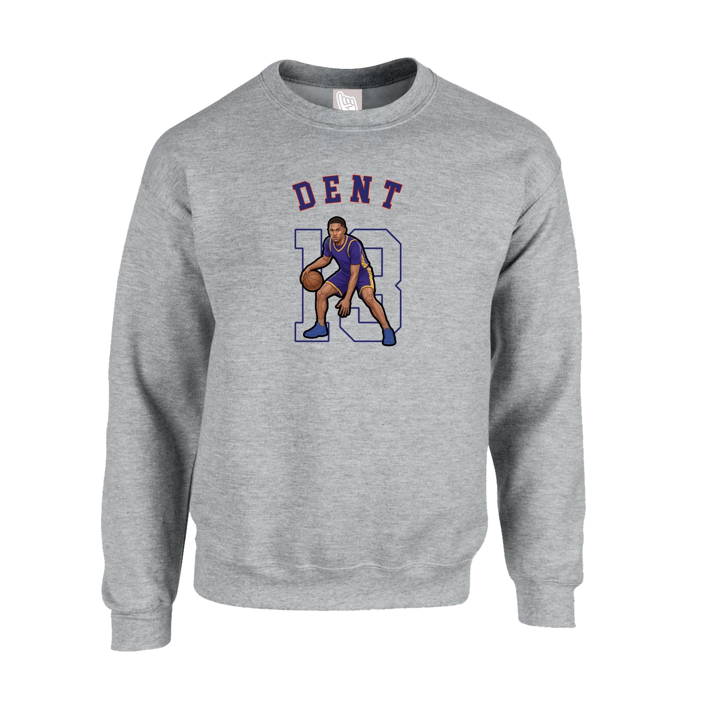 Fleece Crew — Shirsey Arch in Grey