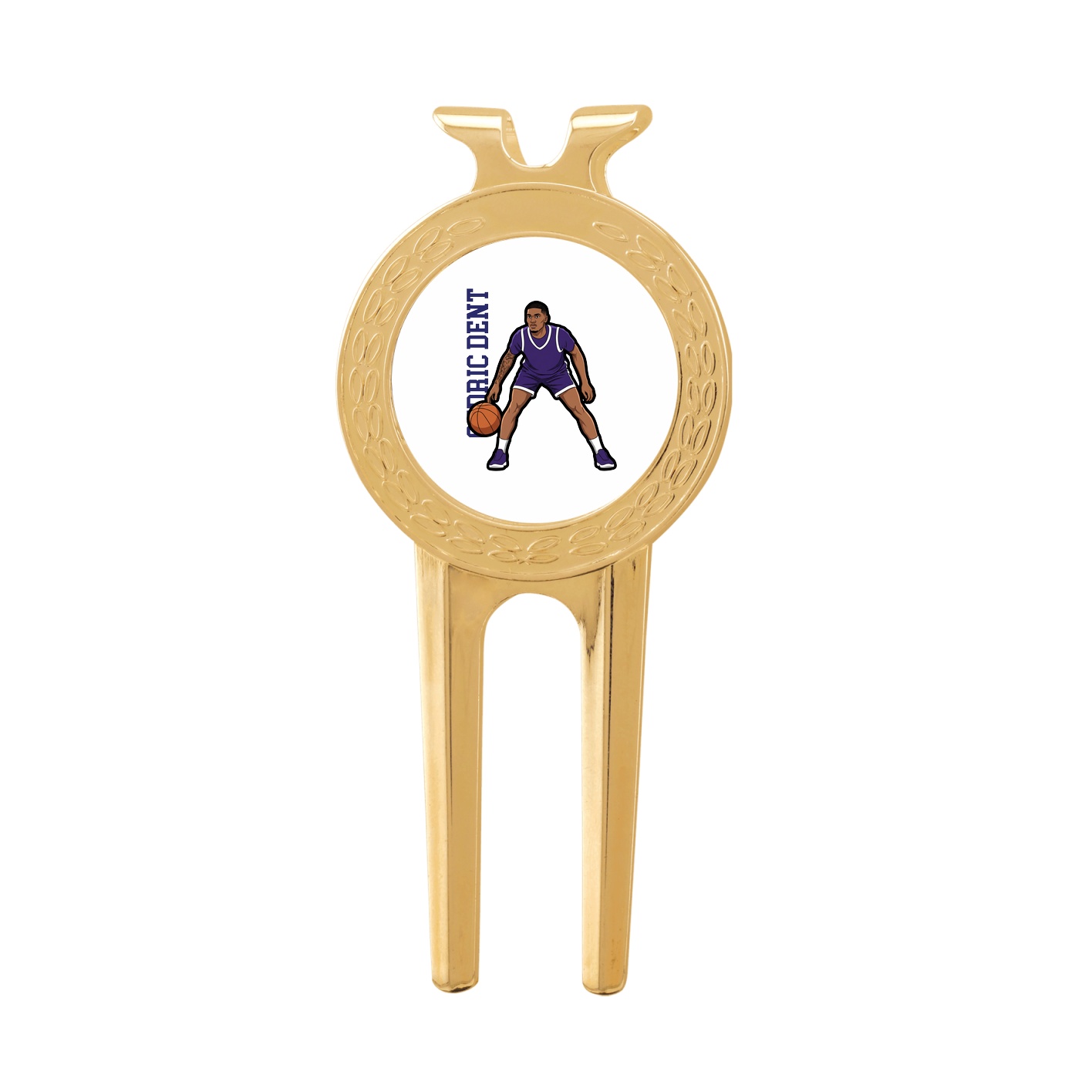 Divot Tool with Ball Marker — Name Vertical in Classic