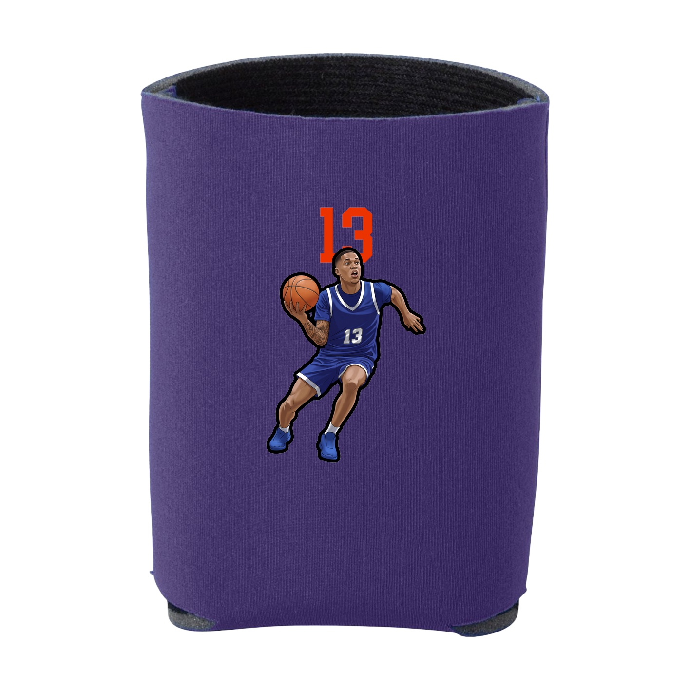 Can Holder — Number Top in Purple