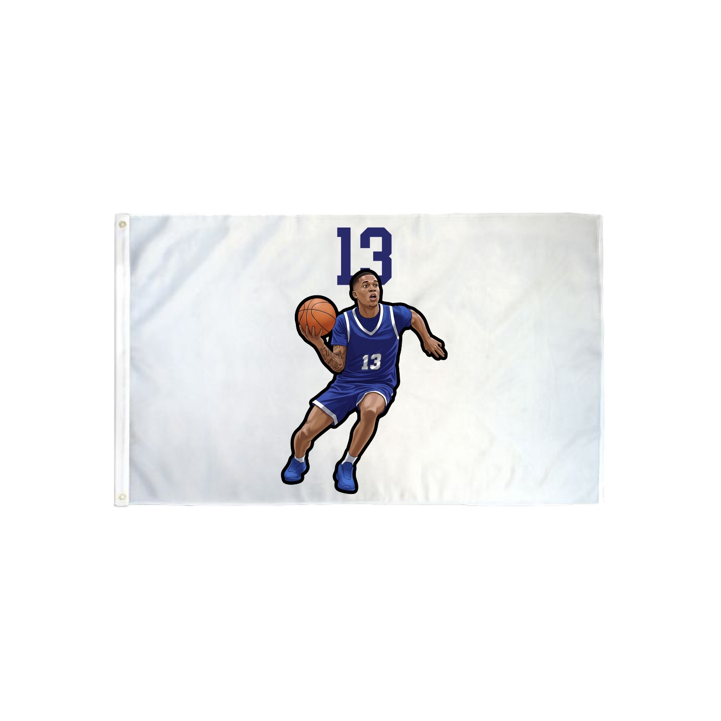 3x5 Flag — Number Top in Classic