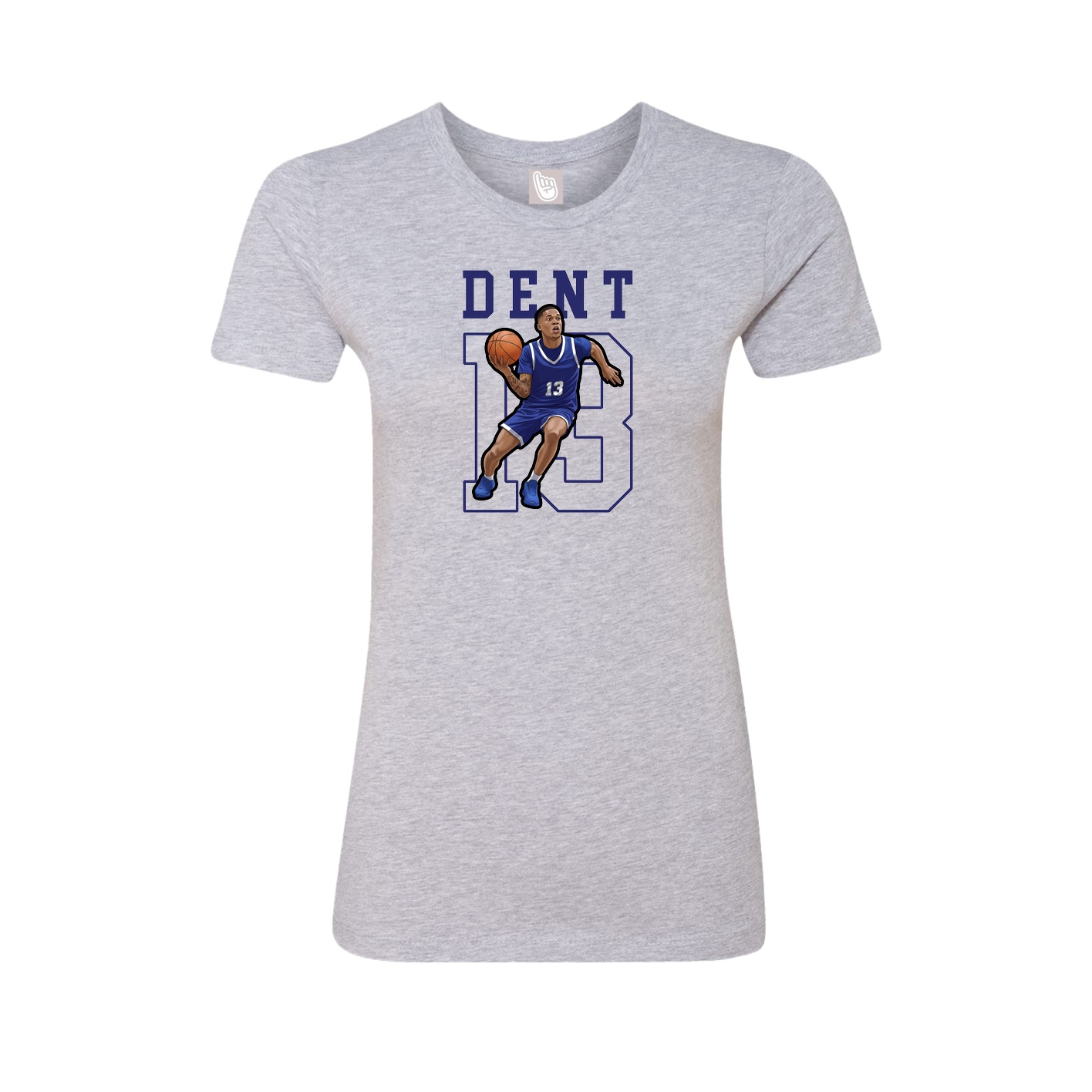 Fitted Women's Tee — Shirsey in Grey