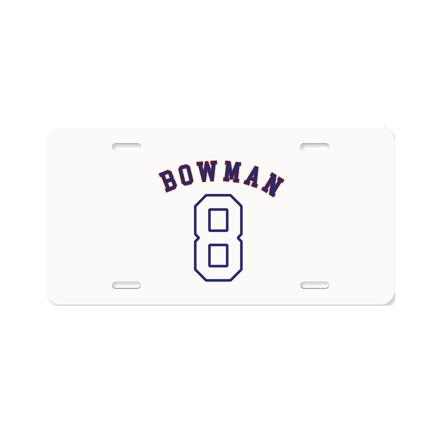 License Plate — Shirsey Arch in Classic