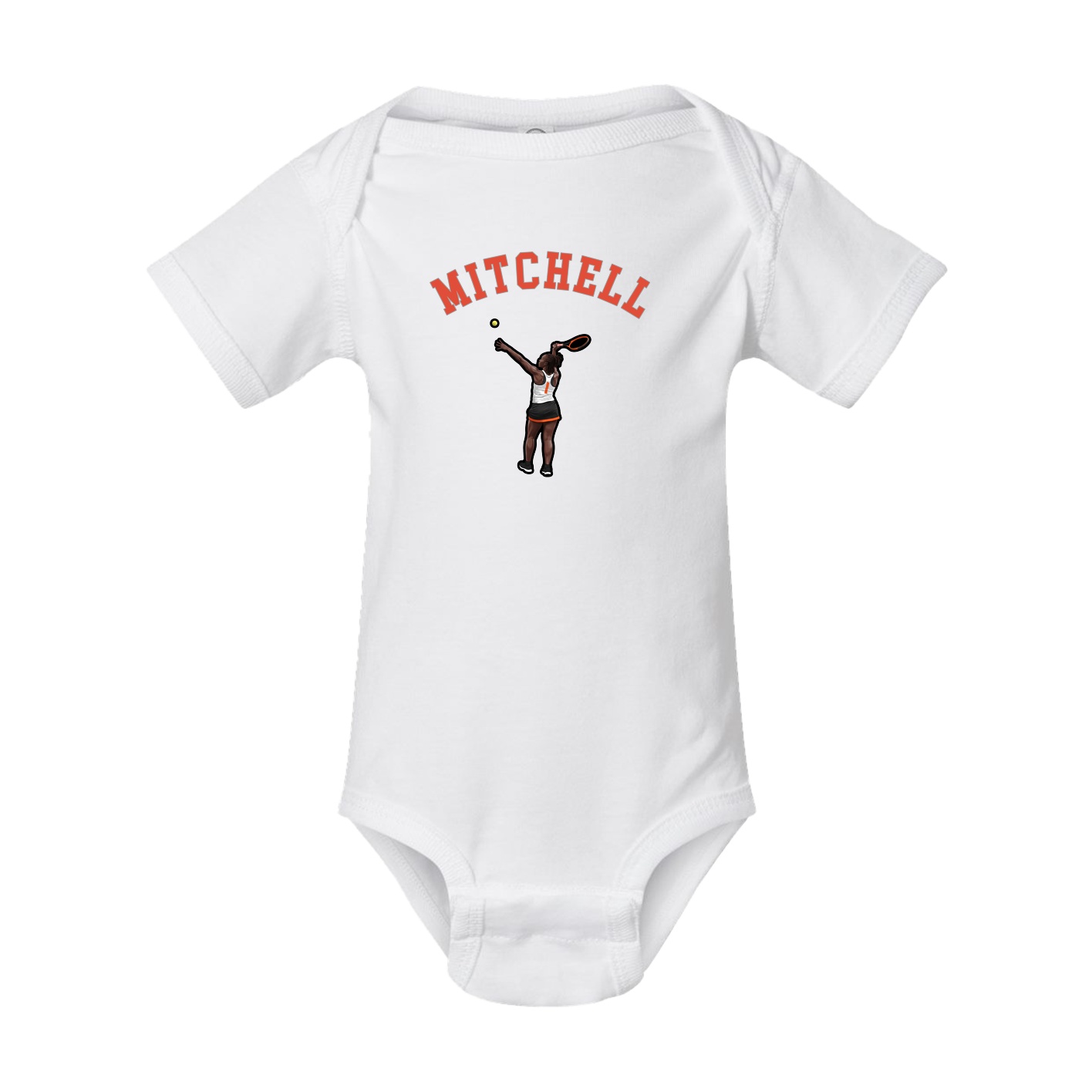 Baby Onesie — Shirsey Arch in White