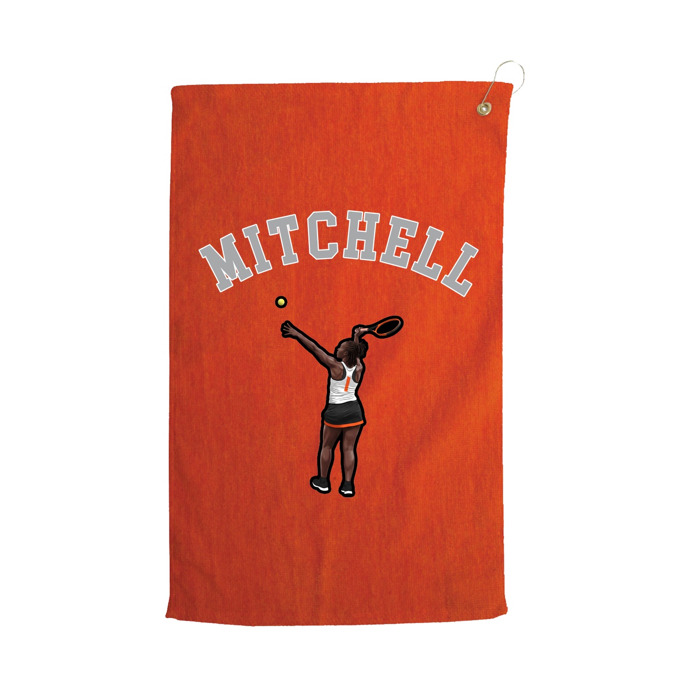 Golf Towel — Shirsey Arch in Orange