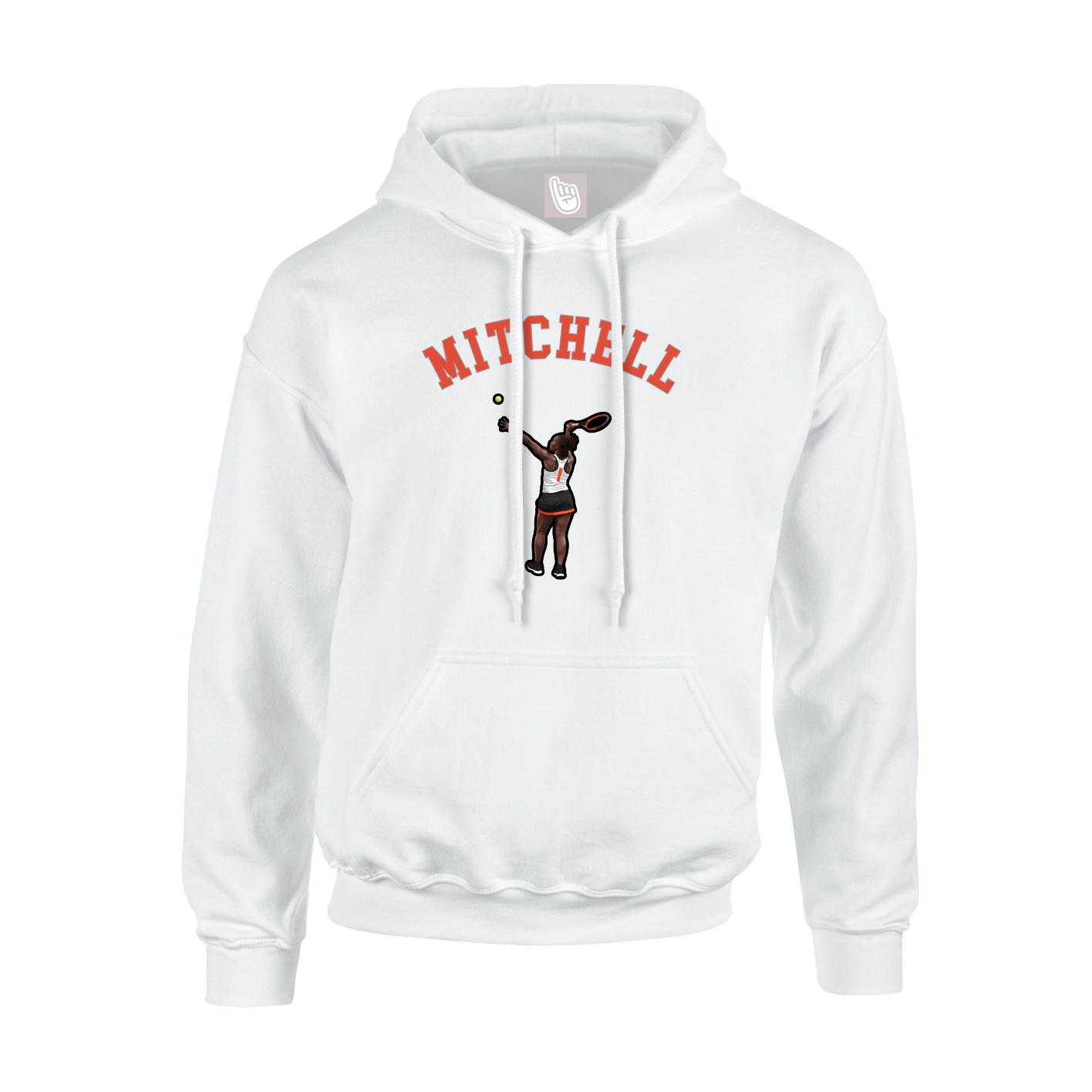 Hoodie — Shirsey Arch in White
