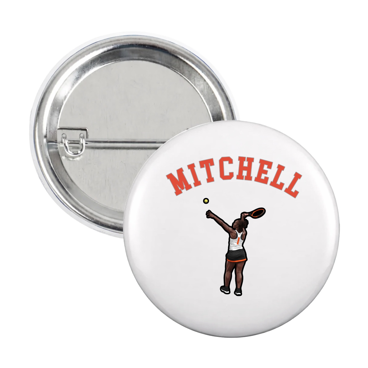 Game Day Button — Shirsey Arch in White