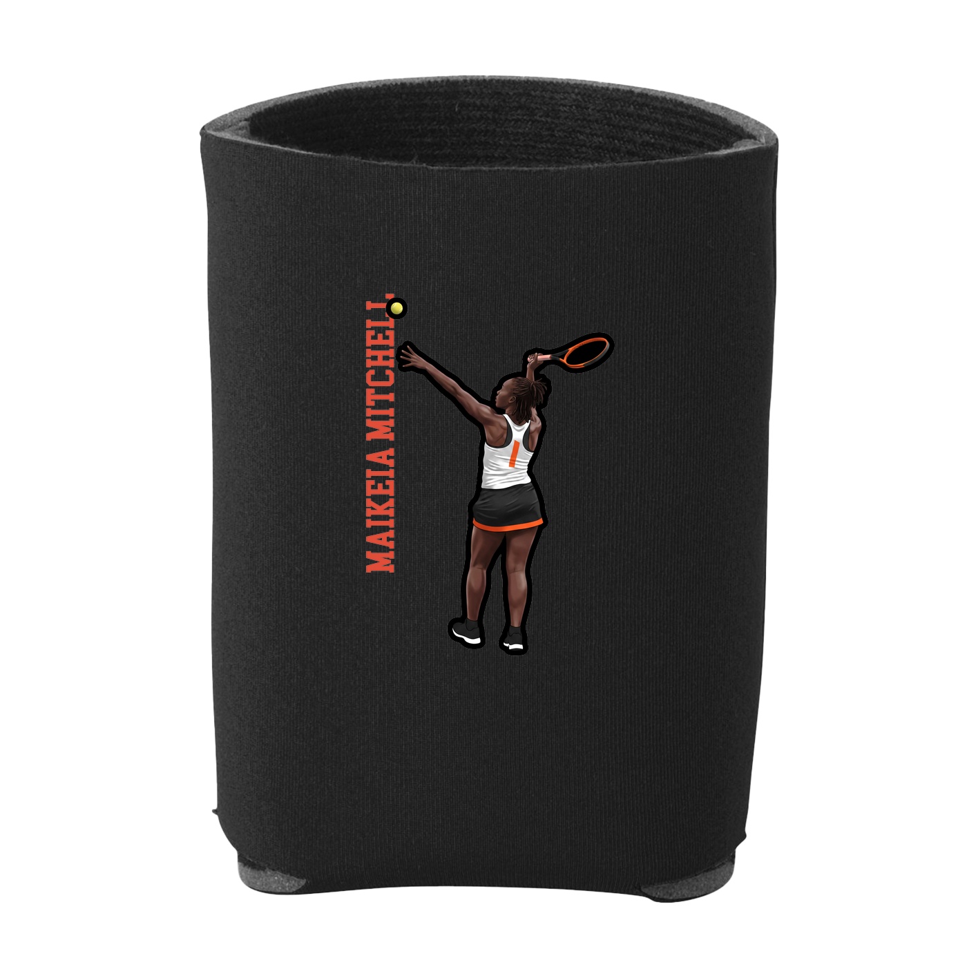 Can Holder — Name Vertical in Black