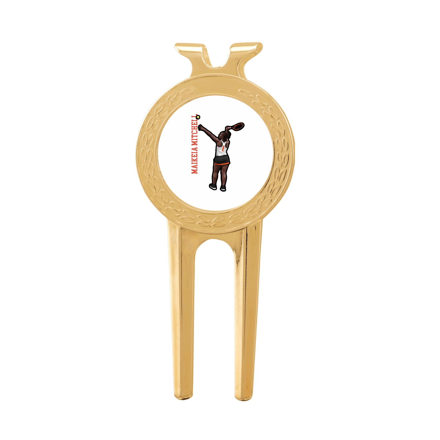 Divot Tool with Ball Marker — Name Vertical in Classic