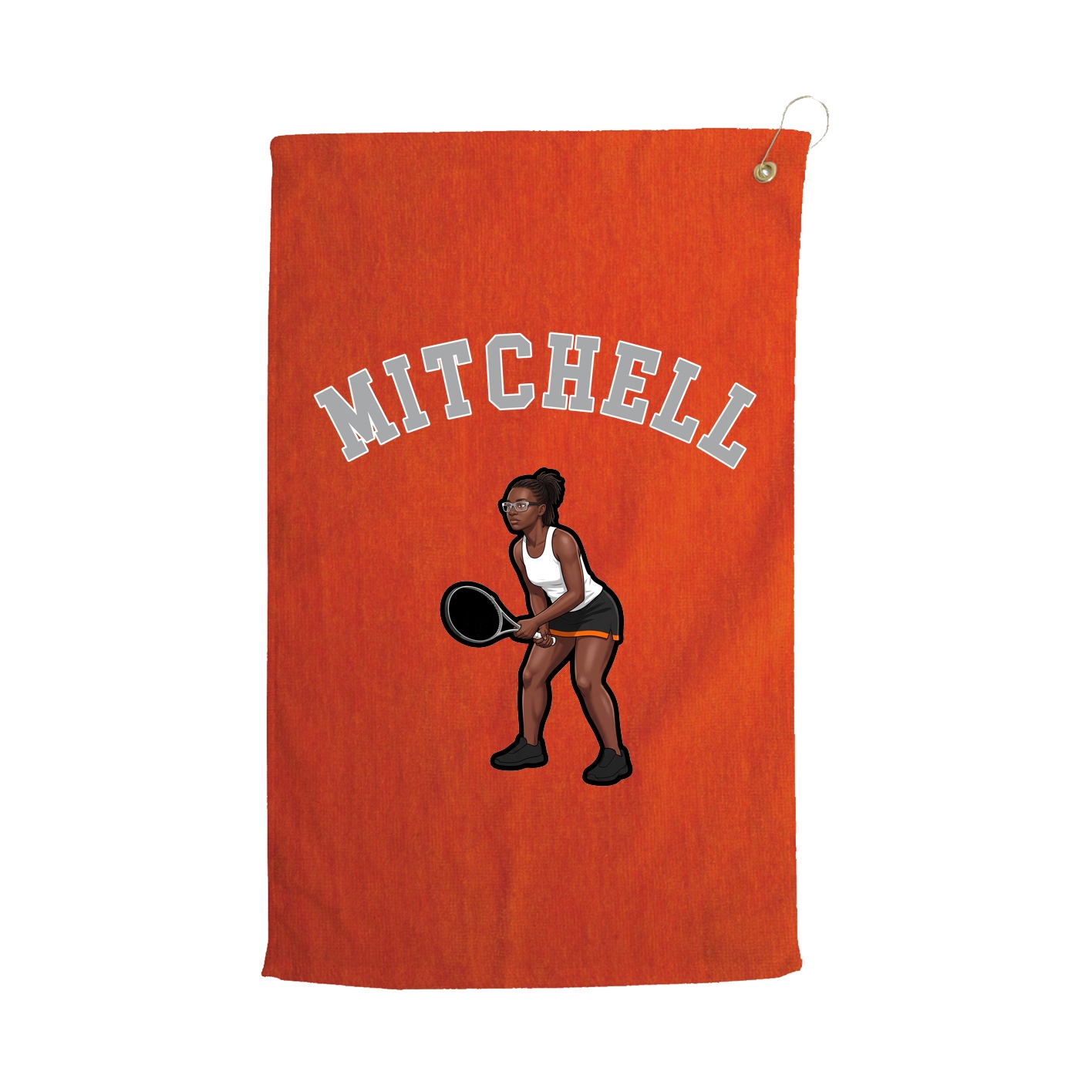 Golf Towel — Shirsey Arch in Orange