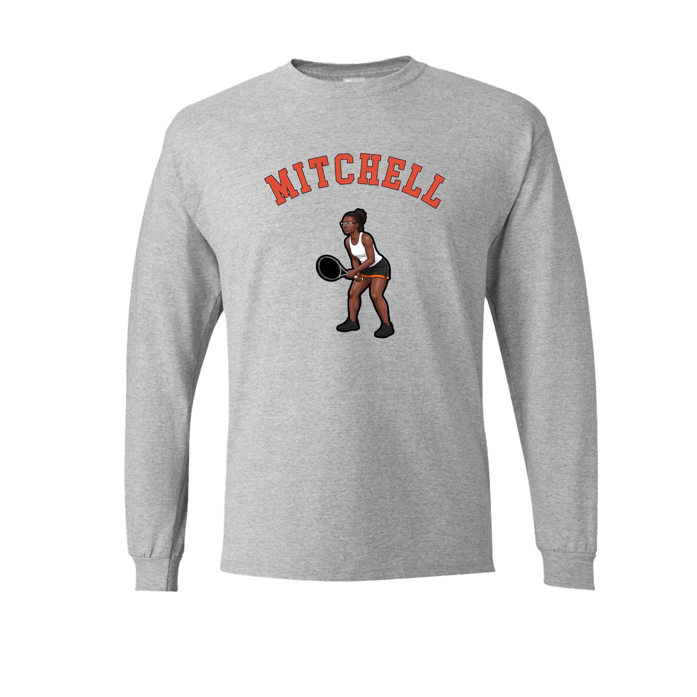 Long Sleeve Tee — Shirsey Arch in Grey