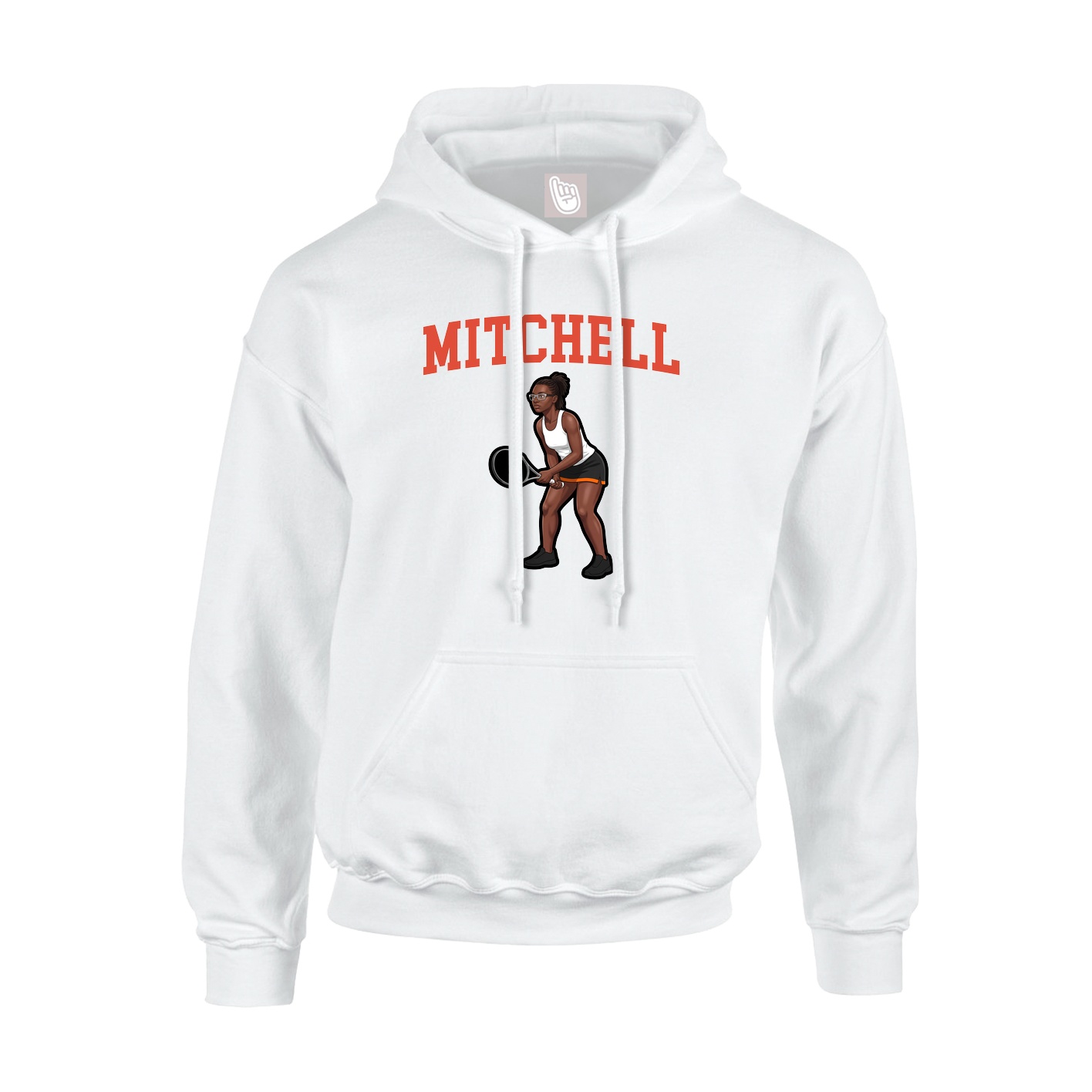 Hoodie — Shirsey in White