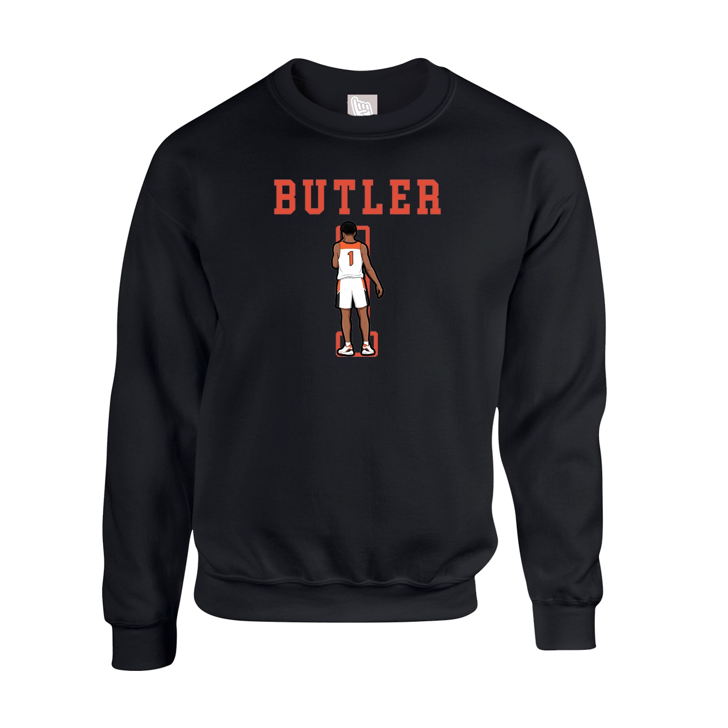 Fleece Crew — Shirsey in Black