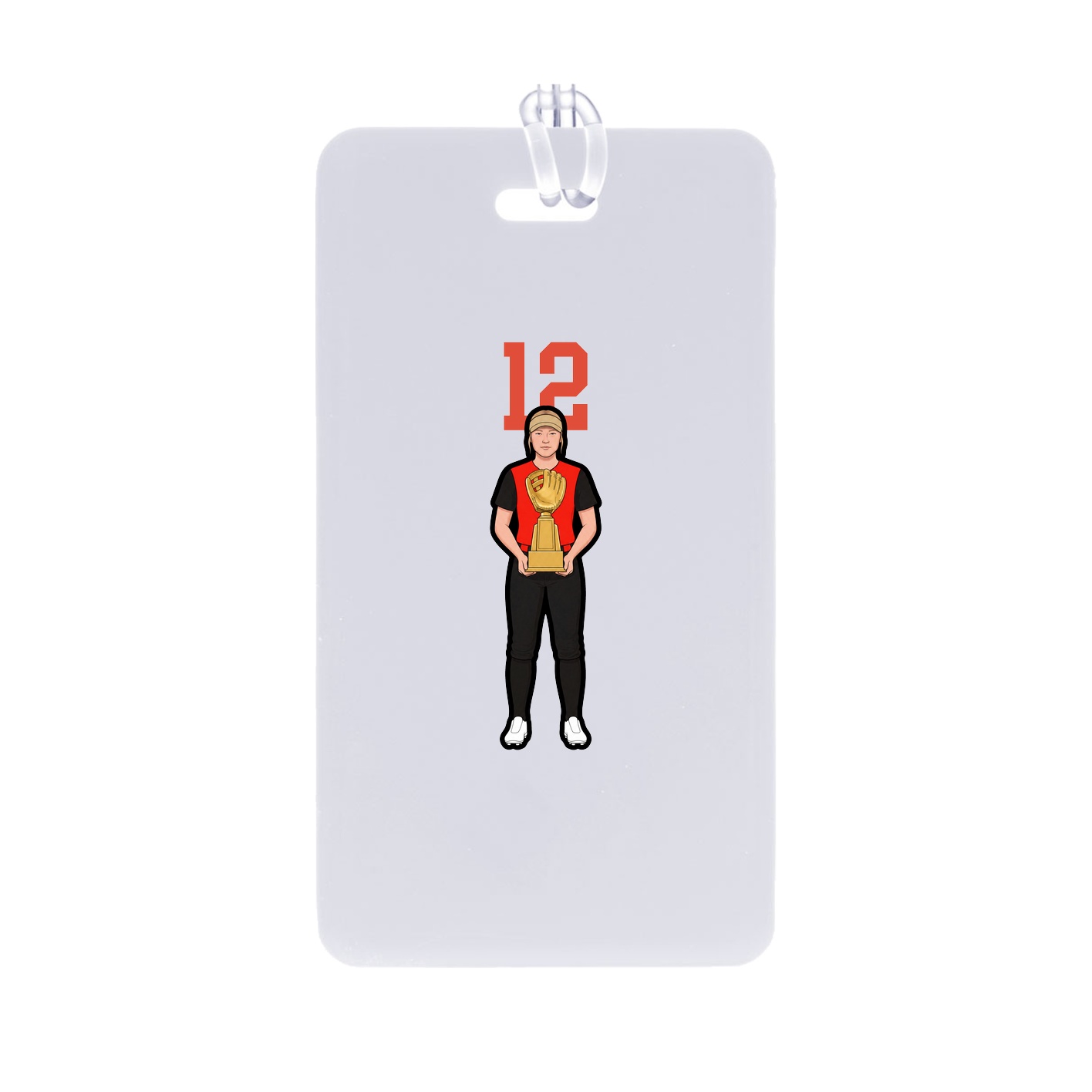 Bag Tag — Number Top in Classic
