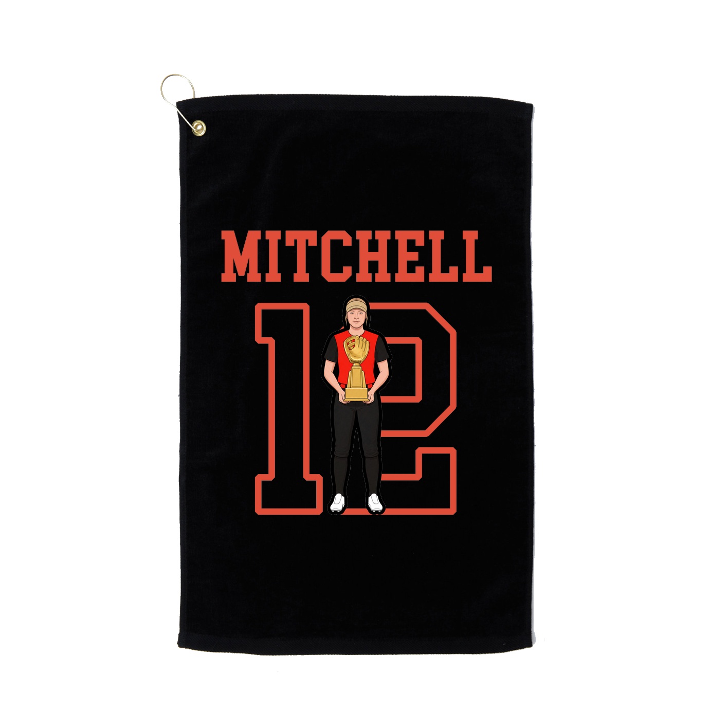 Golf Towel — Shirsey in Black