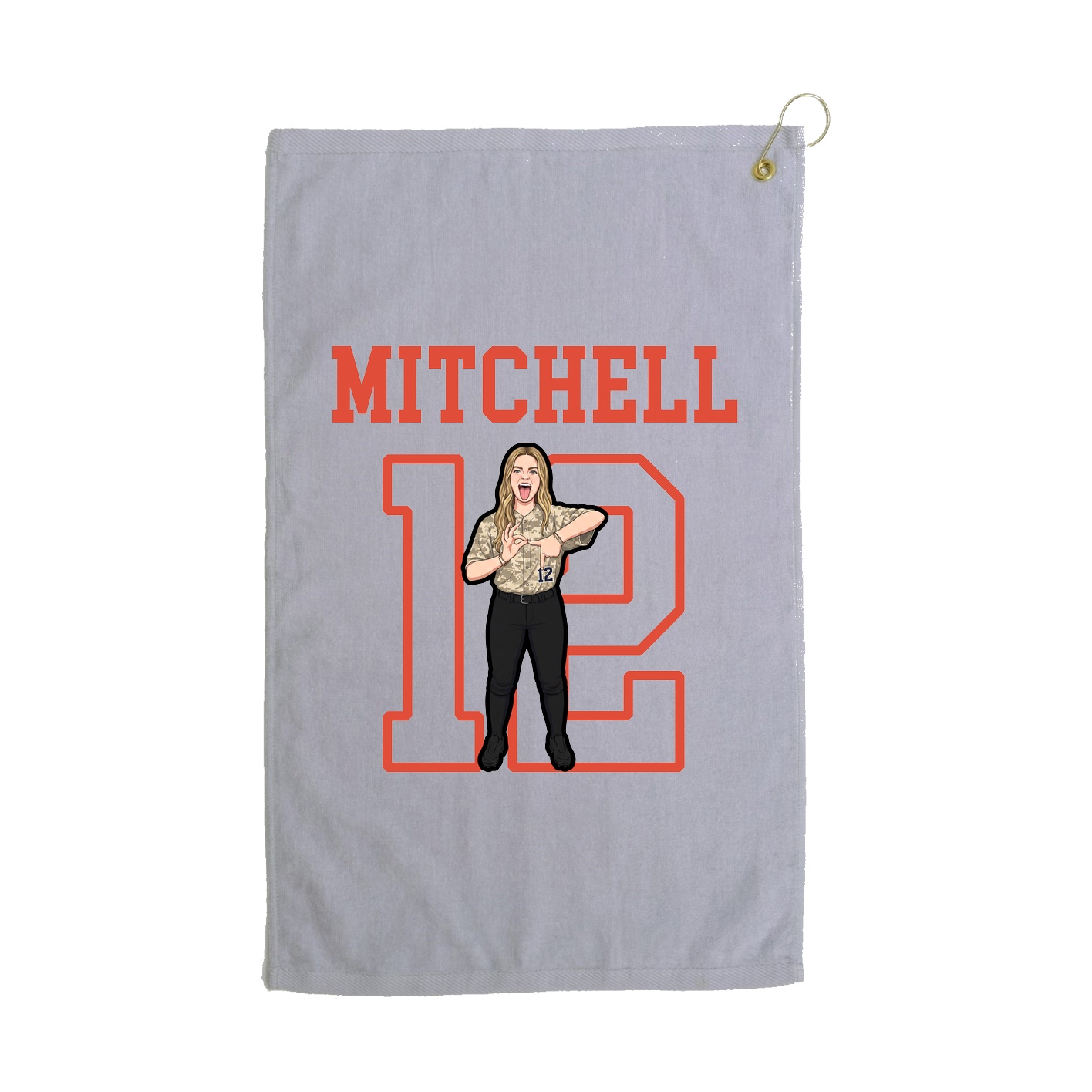 Golf Towel — Shirsey in Grey