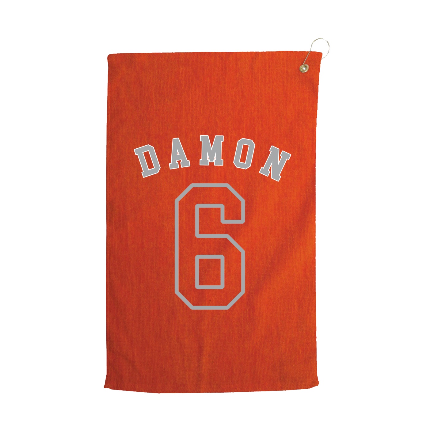 Golf Towel — Shirsey Arch in Orange