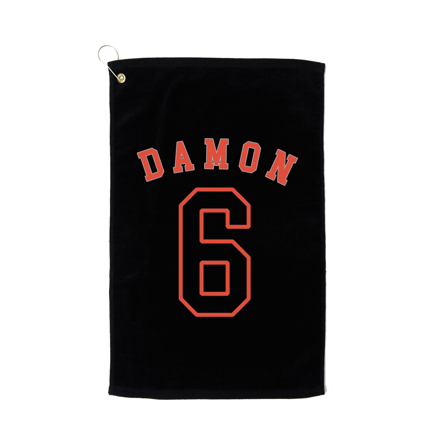 Golf Towel — Shirsey Arch in Black