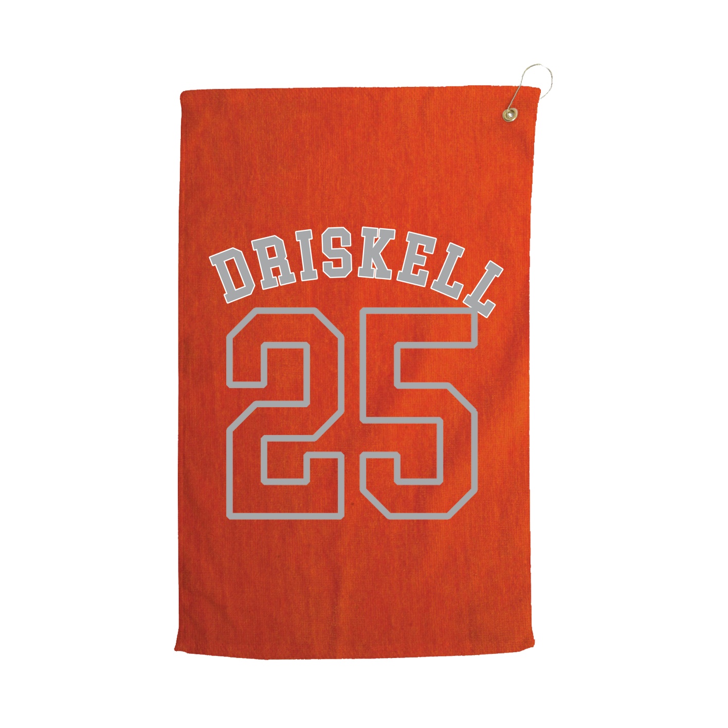 Golf Towel — Shirsey Arch in Orange