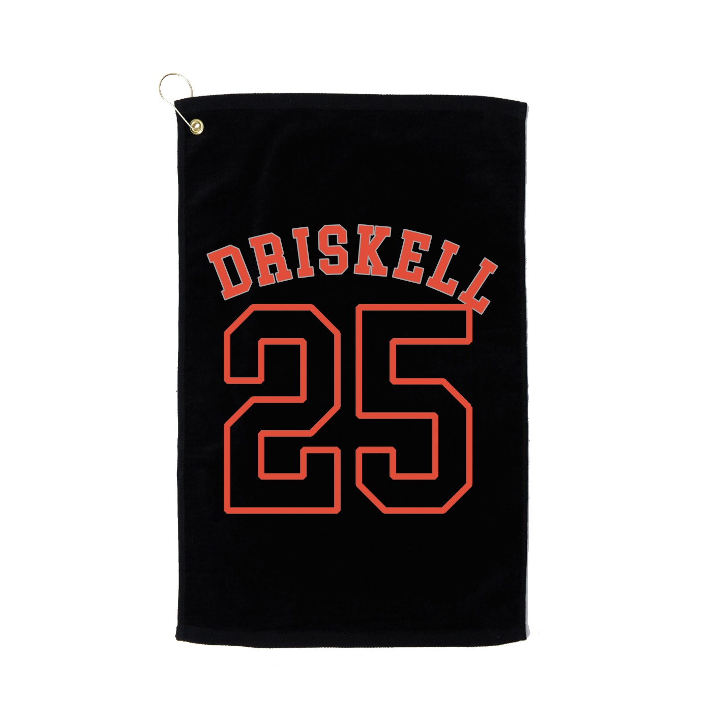 Golf Towel — Shirsey Arch in Black