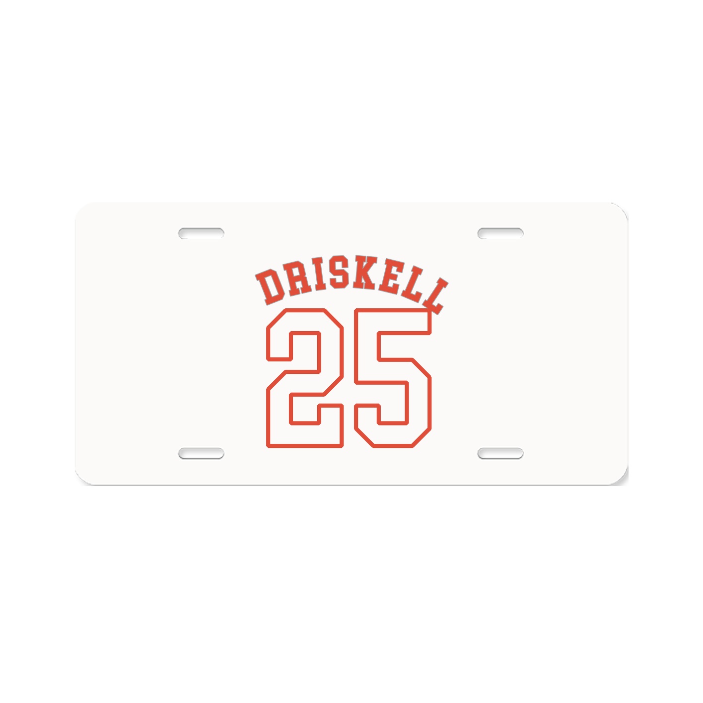 License Plate — Shirsey Arch in Classic
