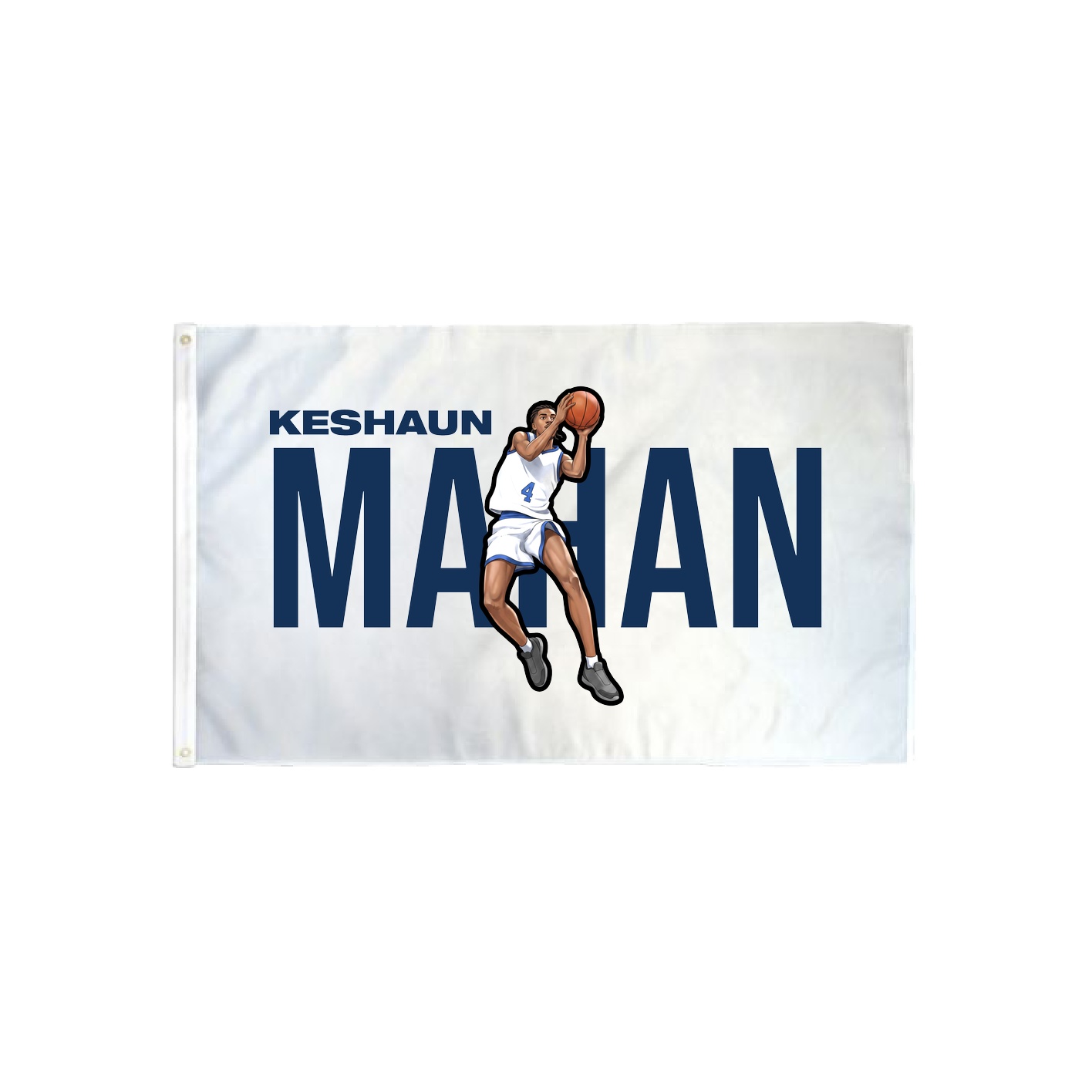 3x5 Flag — Player Name in Classic