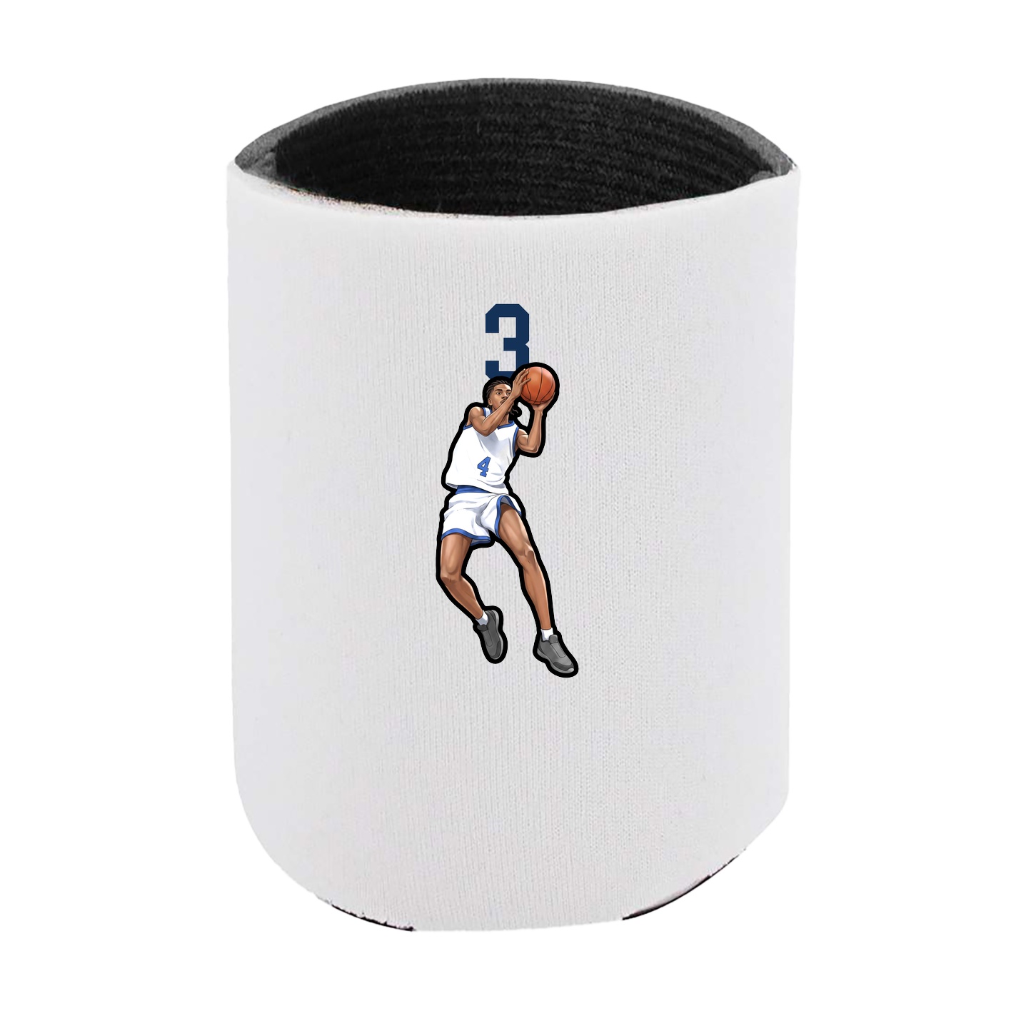 Can Holder — Number Top in White