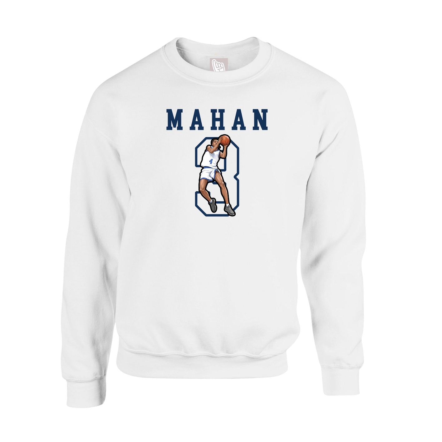 Fleece Crew — Shirsey in White