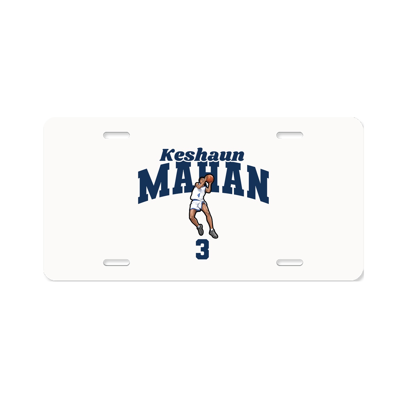 License Plate — Signature Arch in Classic