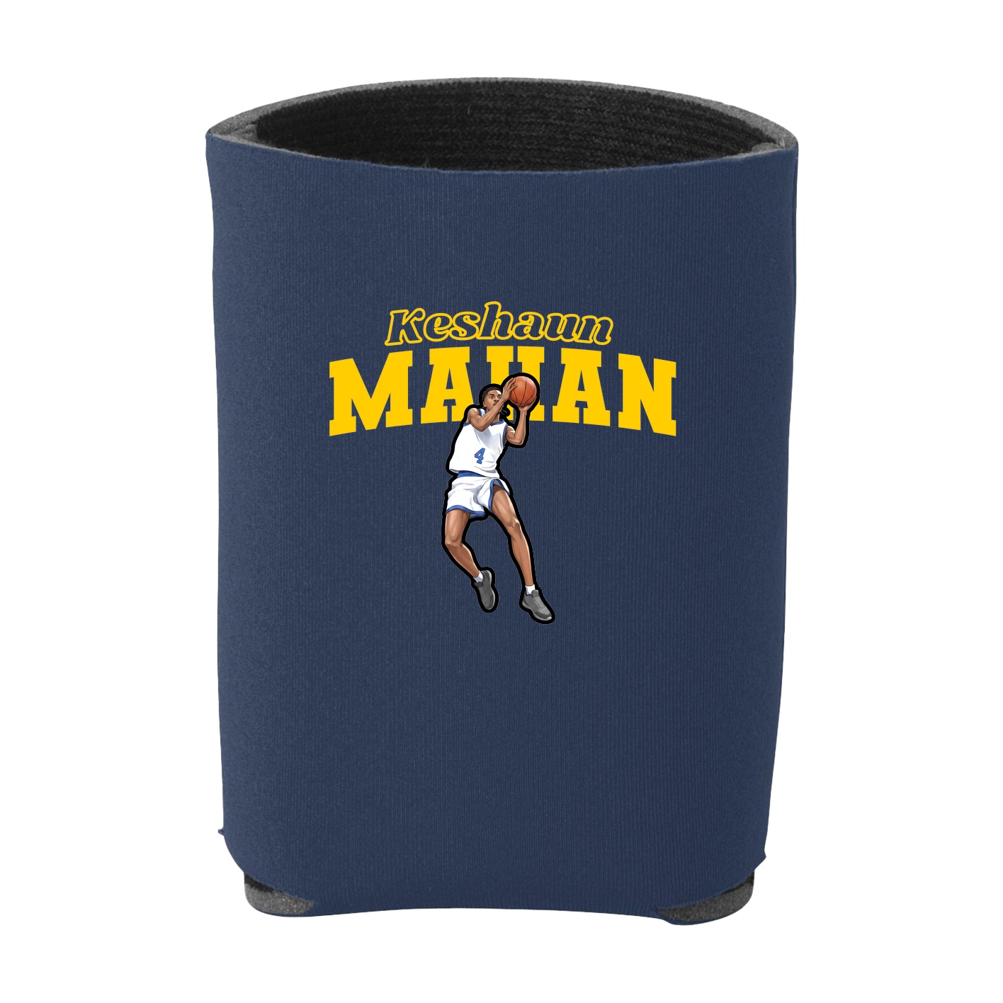 Can Holder — Name Arch in Navy