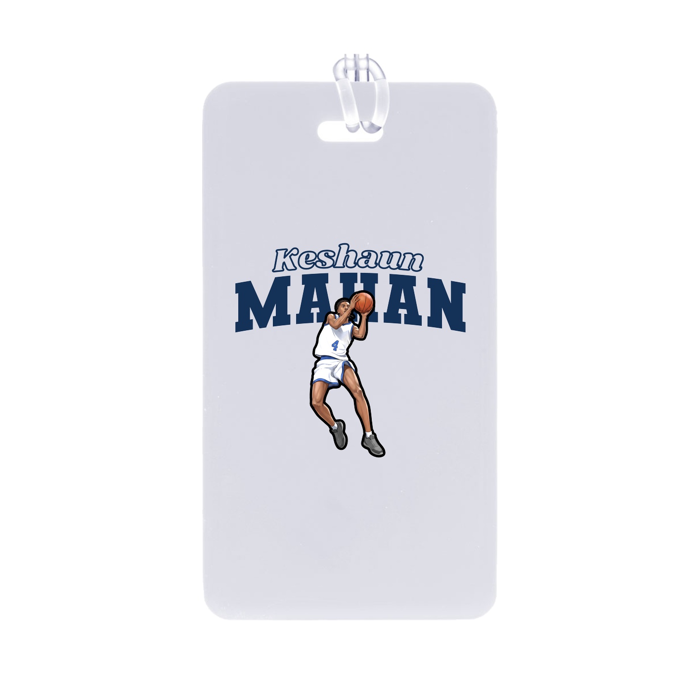 Bag Tag — Name Arch in Classic