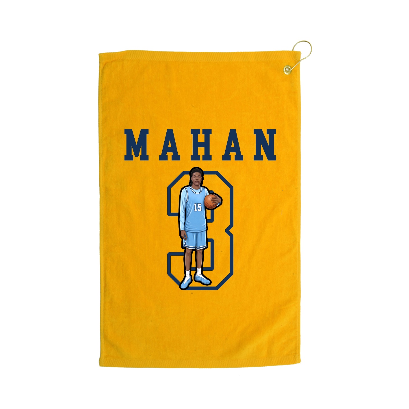 Golf Towel — Shirsey in Gold