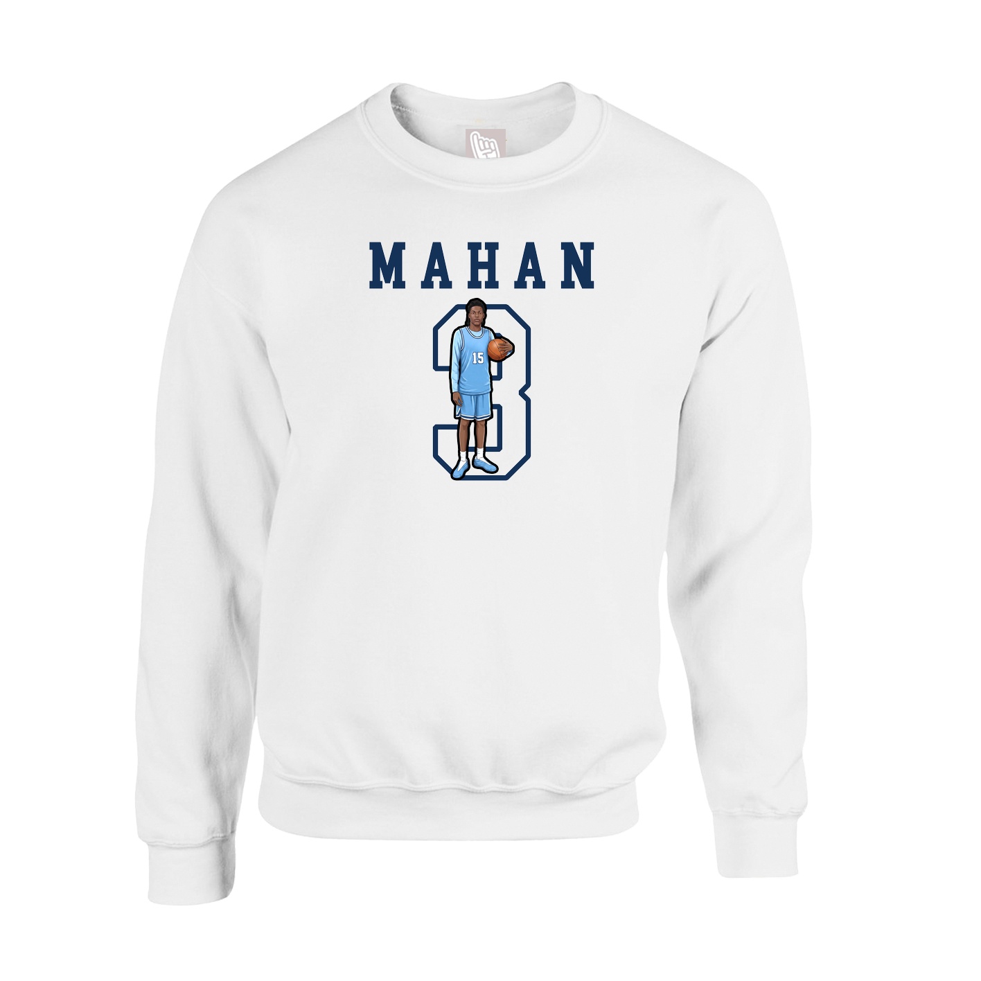 Fleece Crew — Shirsey in White