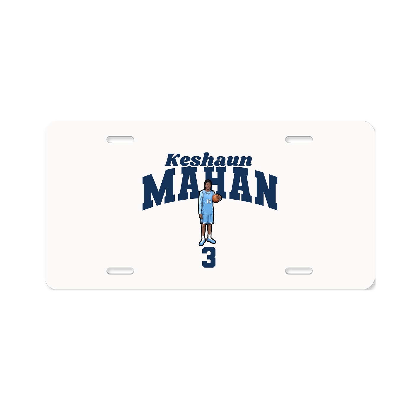 License Plate — Signature Arch in Classic