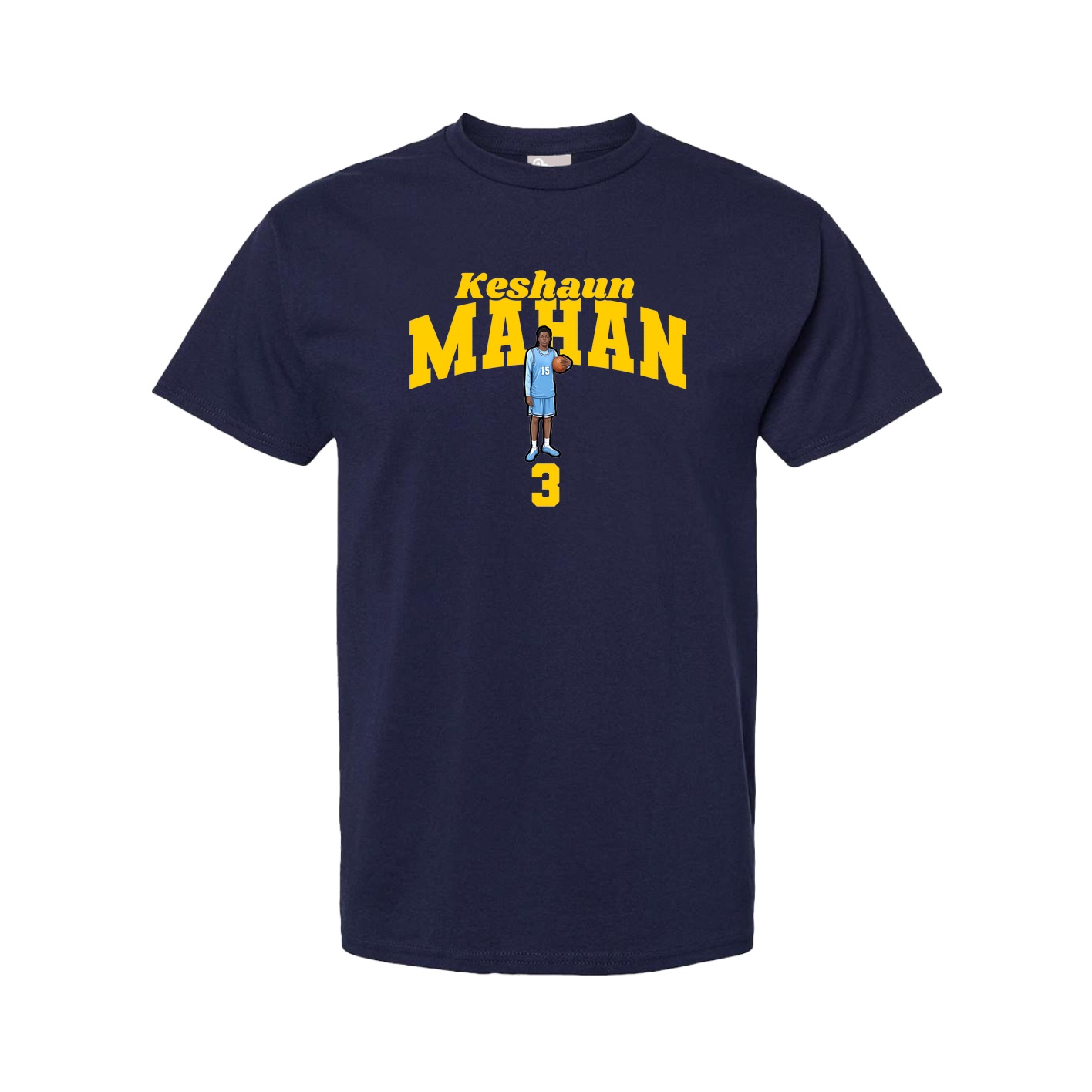 Youth Tee — Signature Arch in Navy
