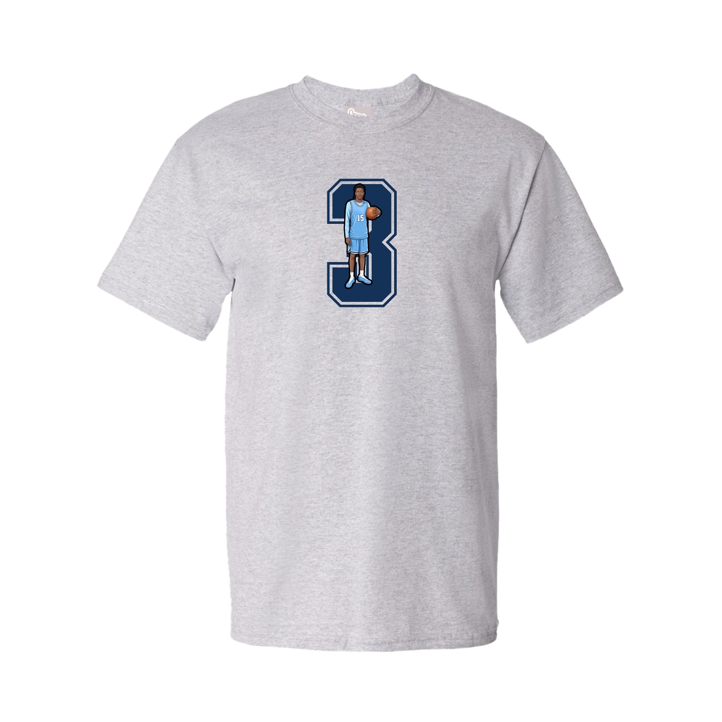 Tee — Number in Grey