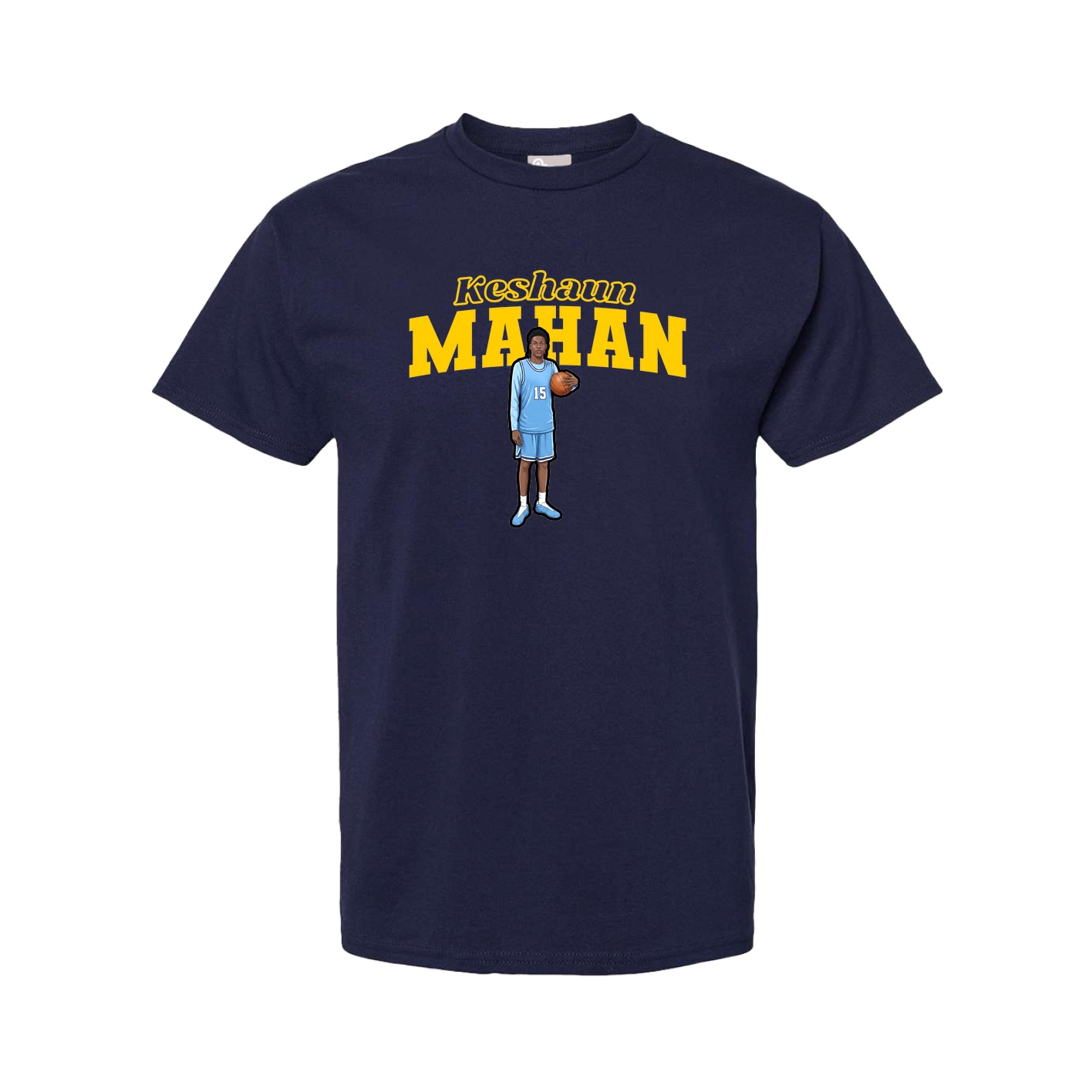 Tee — Name Arch in Navy