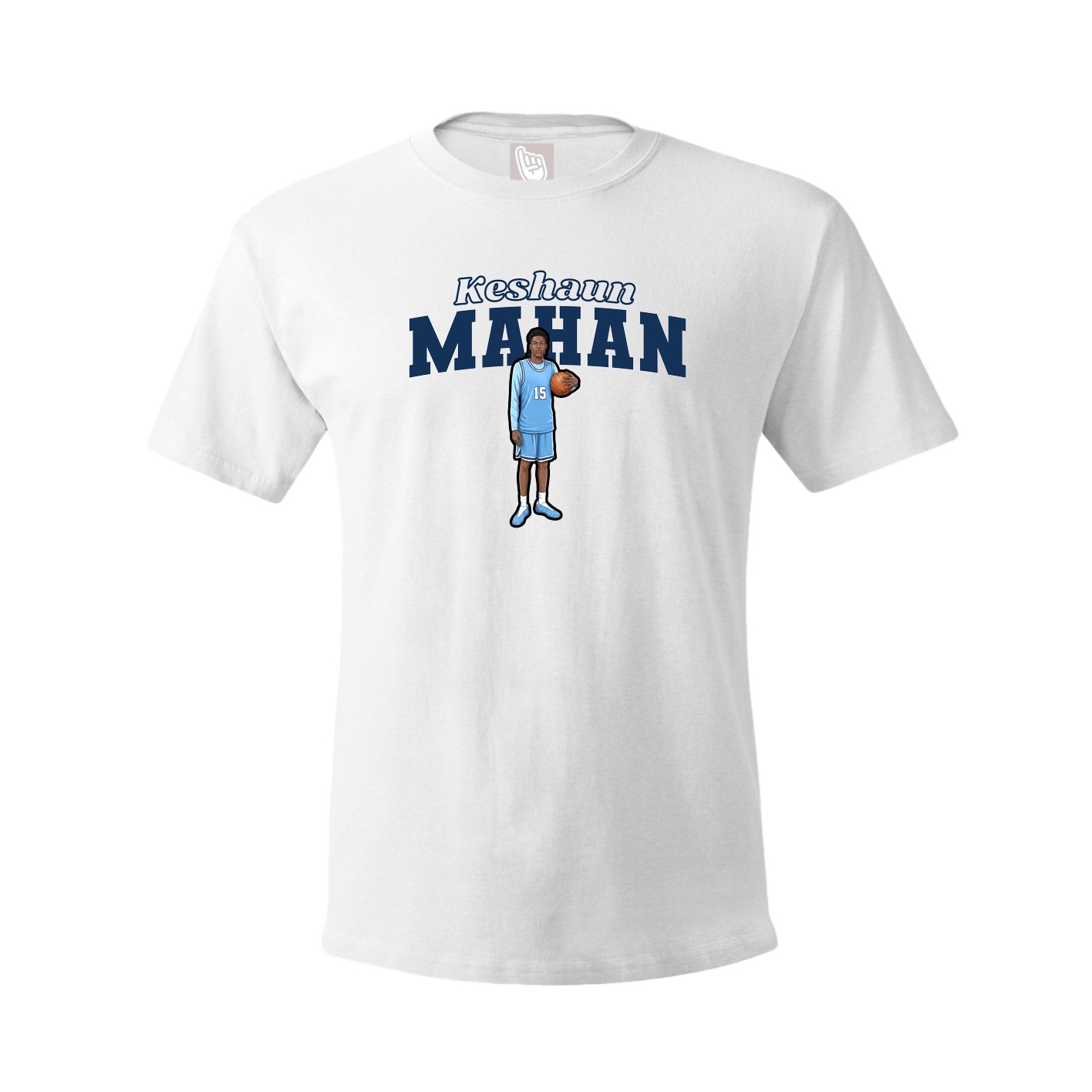Tee — Name Arch in White