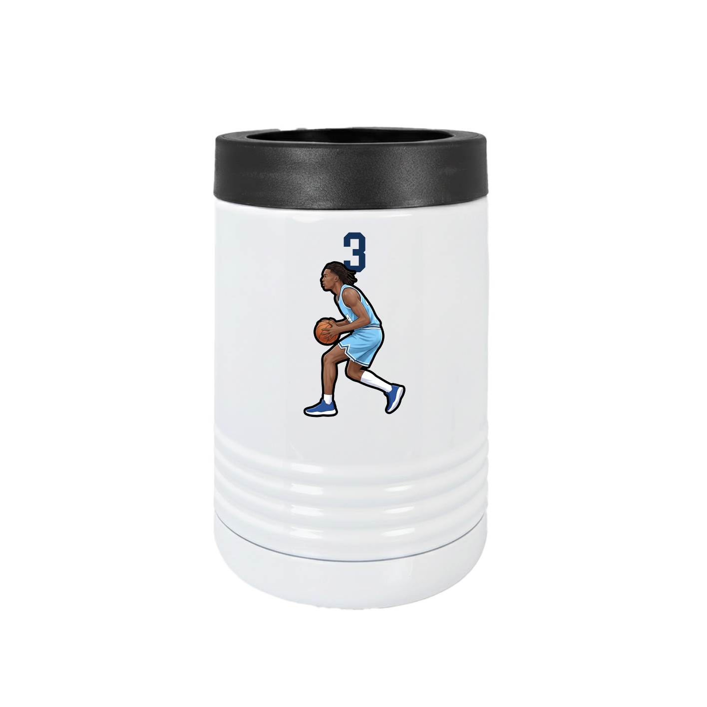 Beverage Holder — Number Top in White