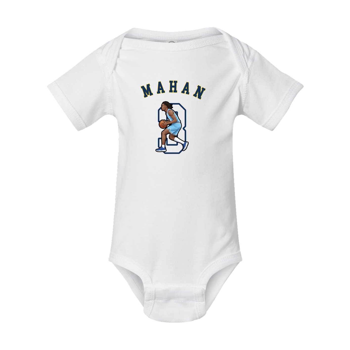 Baby Onesie — Shirsey Arch in White